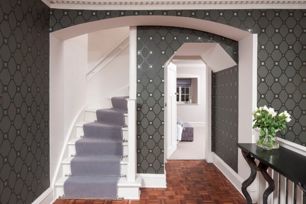 15 Stylish And Practical Transitional Hallway Designs