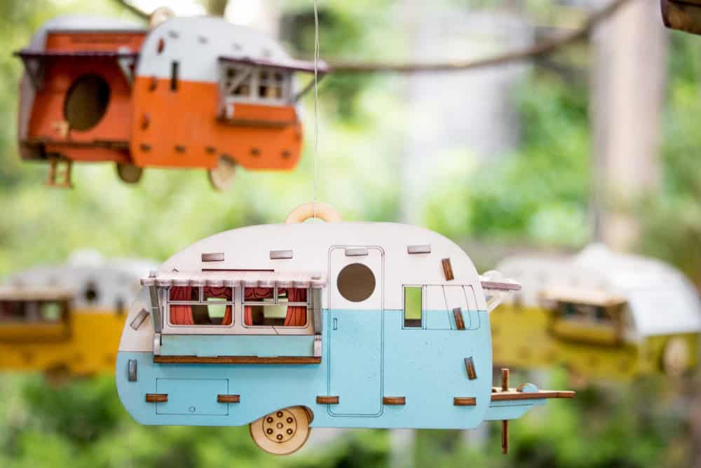 Vintage Camper Bird House Vintage Camper Bird House