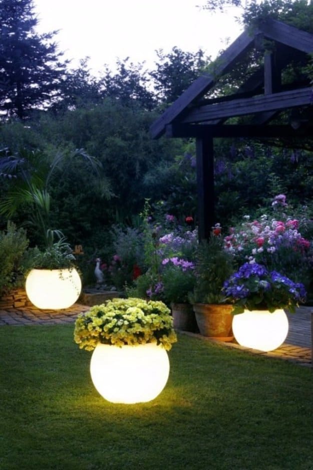 Illuminated Planters Illuminated Planters