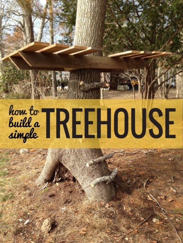 Build A Simple Treehouse Build A Simple Treehouse