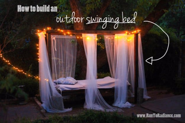 Outdoor Swinging Bed Outdoor Swinging Bed