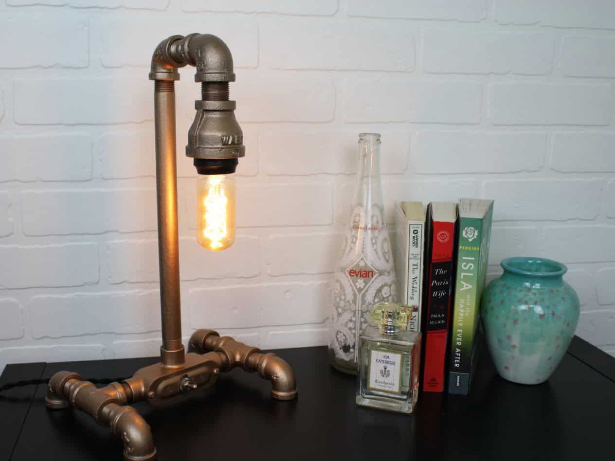 17 Amazingly Creative Handmade Pipe Lamp Designs You'll Want To Have
