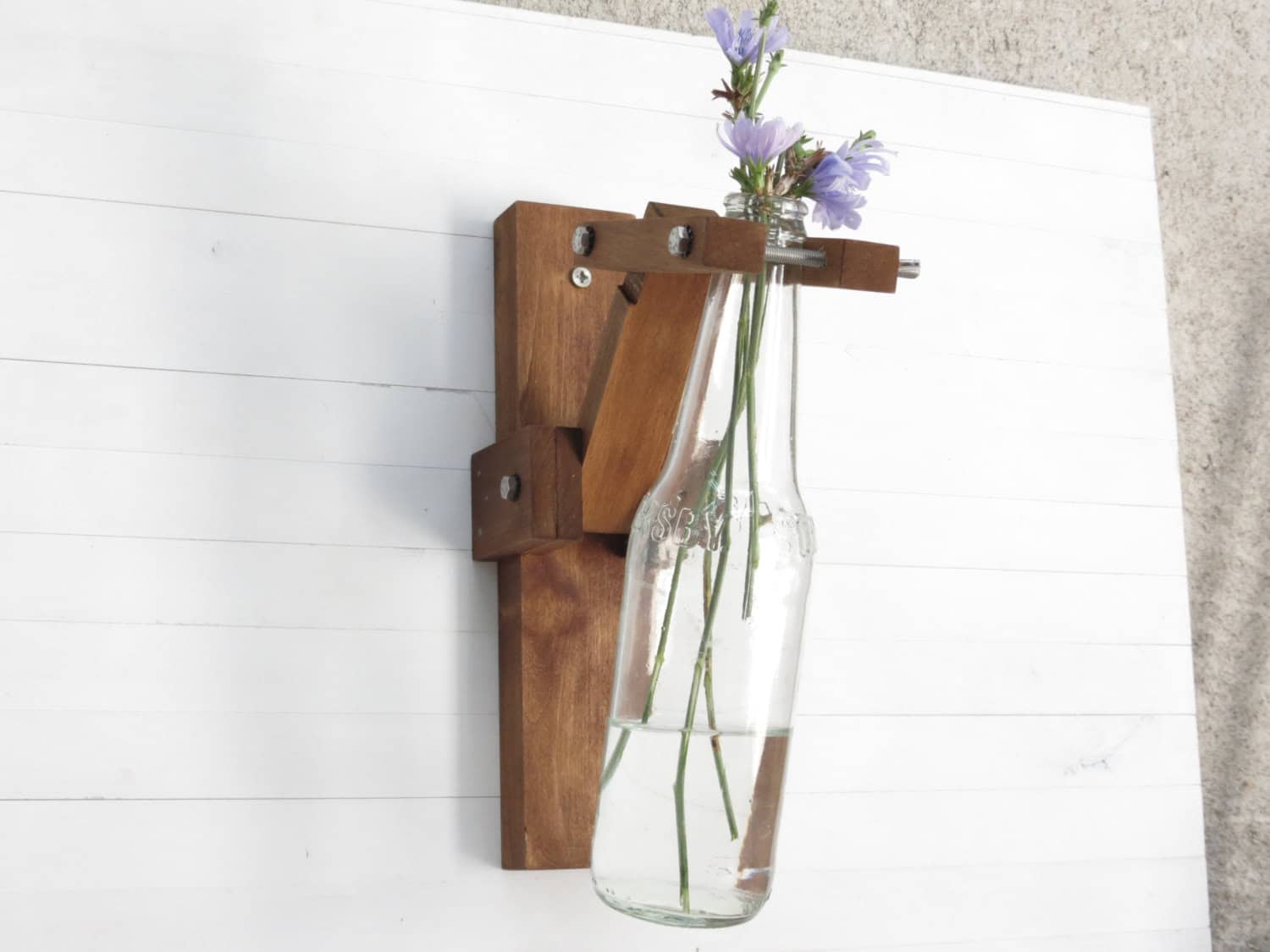 bottle glass vase bottle glass vase