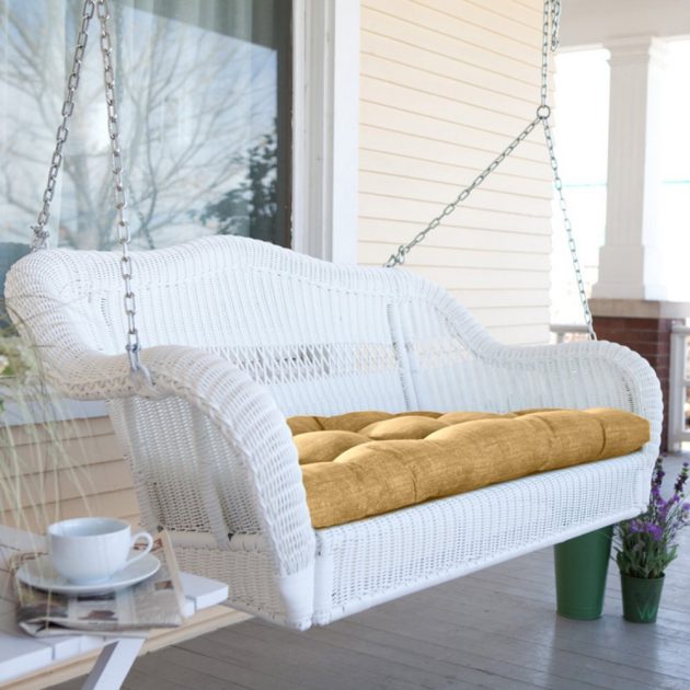 19 Marvelous Porch Swing Designs For Spring Enjoyment