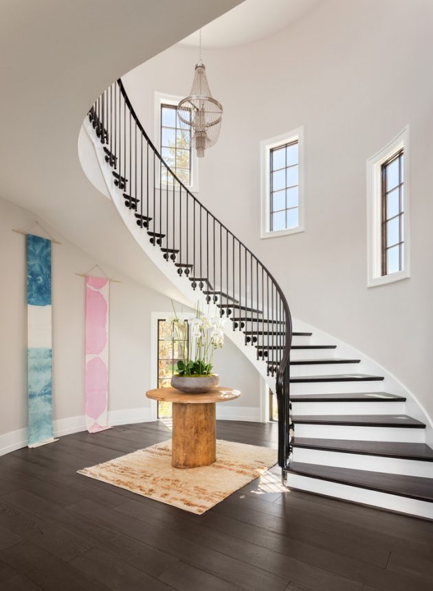 18 Graceful Transitional Staircase Designs  Your Home  Longs For