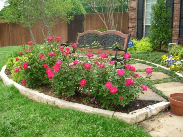 بالصور افكار لتنسيق حديقة ورد صغيرة في منزلك في الربيع حصري 2020 9-24-630x471