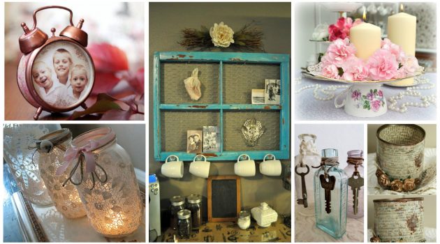 18 Astonishing DIY Vintage Decorations That You Can Make Without Spending Money