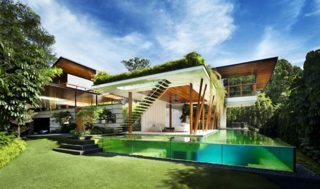 The Willow House by Guz Architects in Singapore