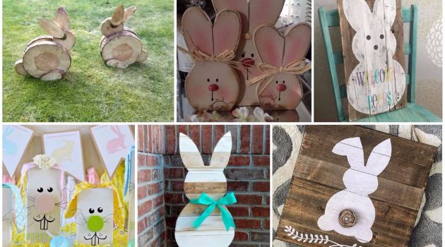 20 Super Easy DIY Wooden Decorations To Beautify Your Home This Easter