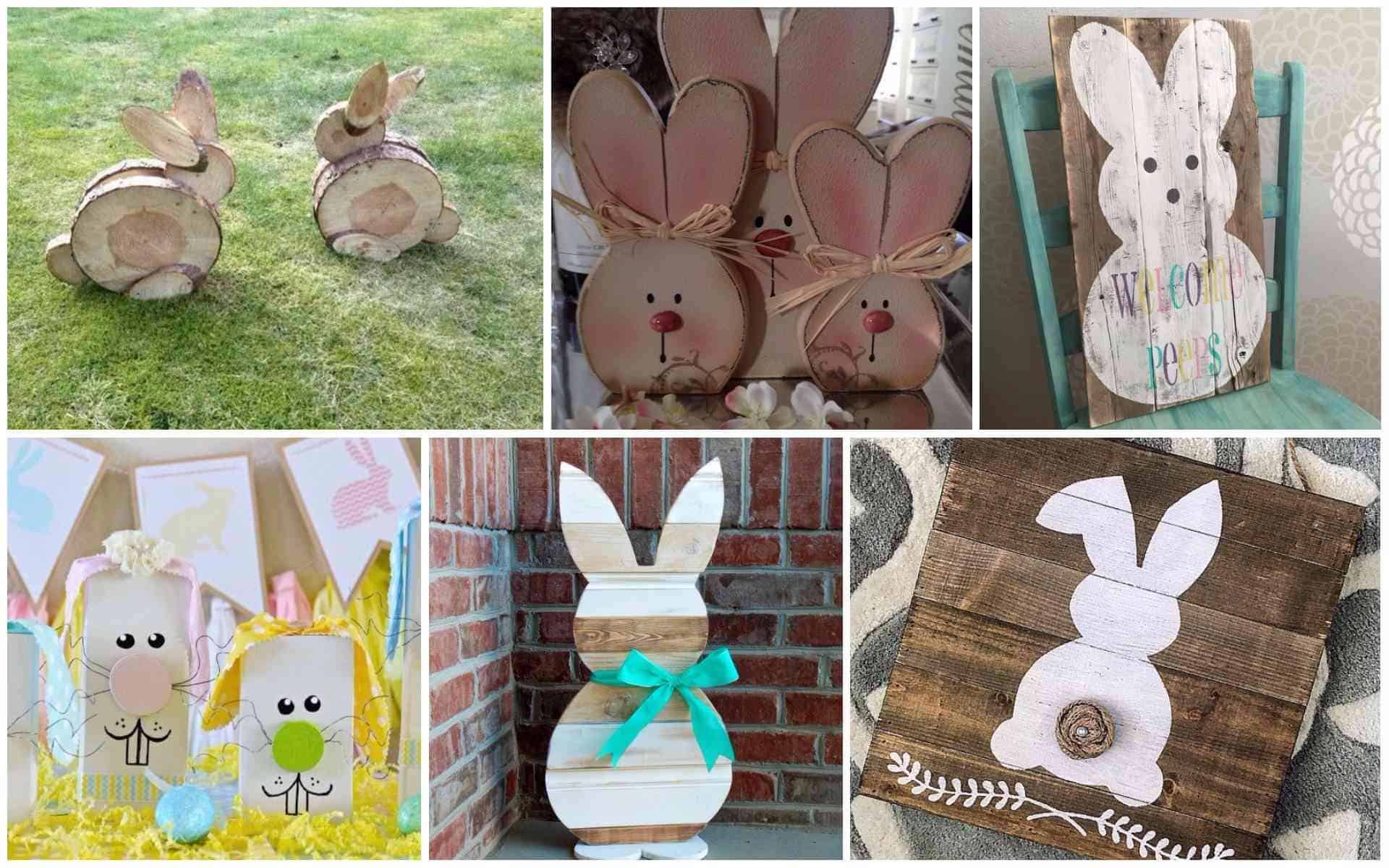 20 Super Easy DIY Wooden Decorations To Beautify Your Home This Easter