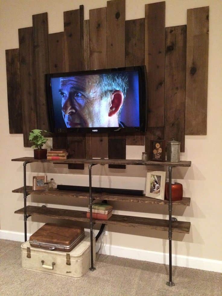 18 Fascinating Ideas To Make Original Pallet TV Stand For Free 18 Fascinating Ideas To Make Original Pallet TV Stand For Free