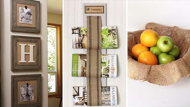 15 Amazing DIY Projects You Can Make With Burlap