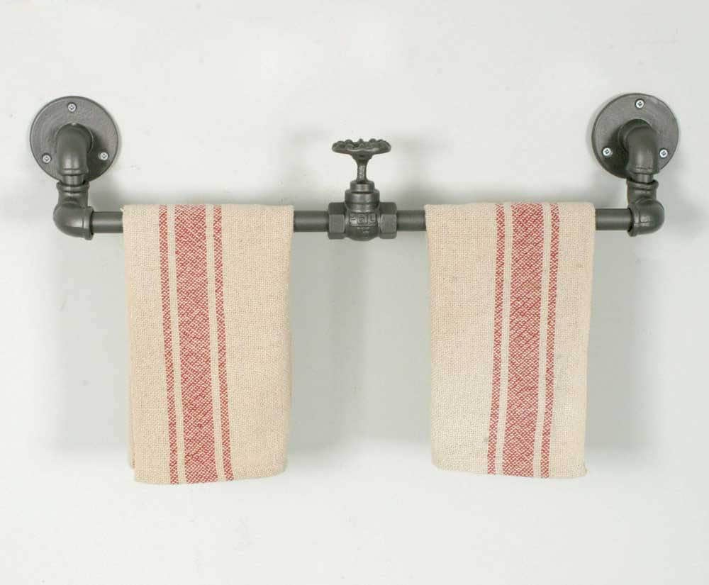 15 Amazing Handmade Rustic Towel Rack Designs For Your Bathroom