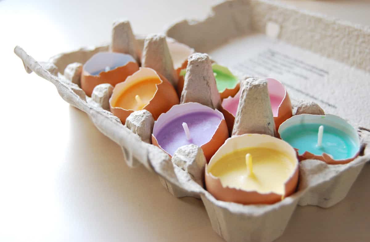 Easter Egg Candles Easter Egg Candles