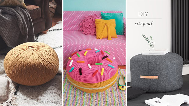 15 Fantastic DIY Pouf Ideas That You Must Try