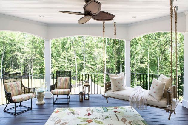15 Magnificent Transitional Balcony Designs You'll Enjoy