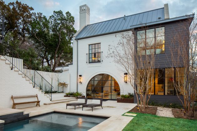 15 Mesmerizing Transitional Exterior Designs That Will Stun You