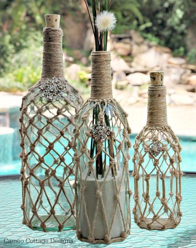 15 Super Cool DIY Wine Bottle Crafts You Simply Have To Try