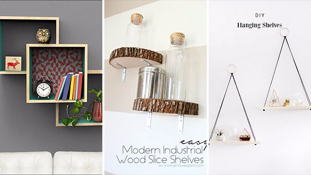 15 Unbelievably Simple DIY Shelving Projects That You Must Try