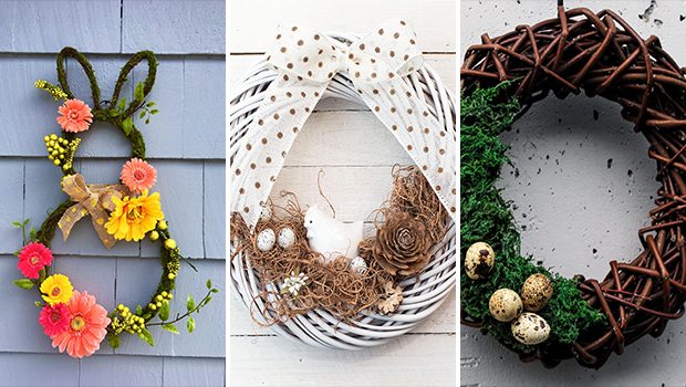 15 Whimsical Handmade Easter Wreath Designs You’re Going To Adore