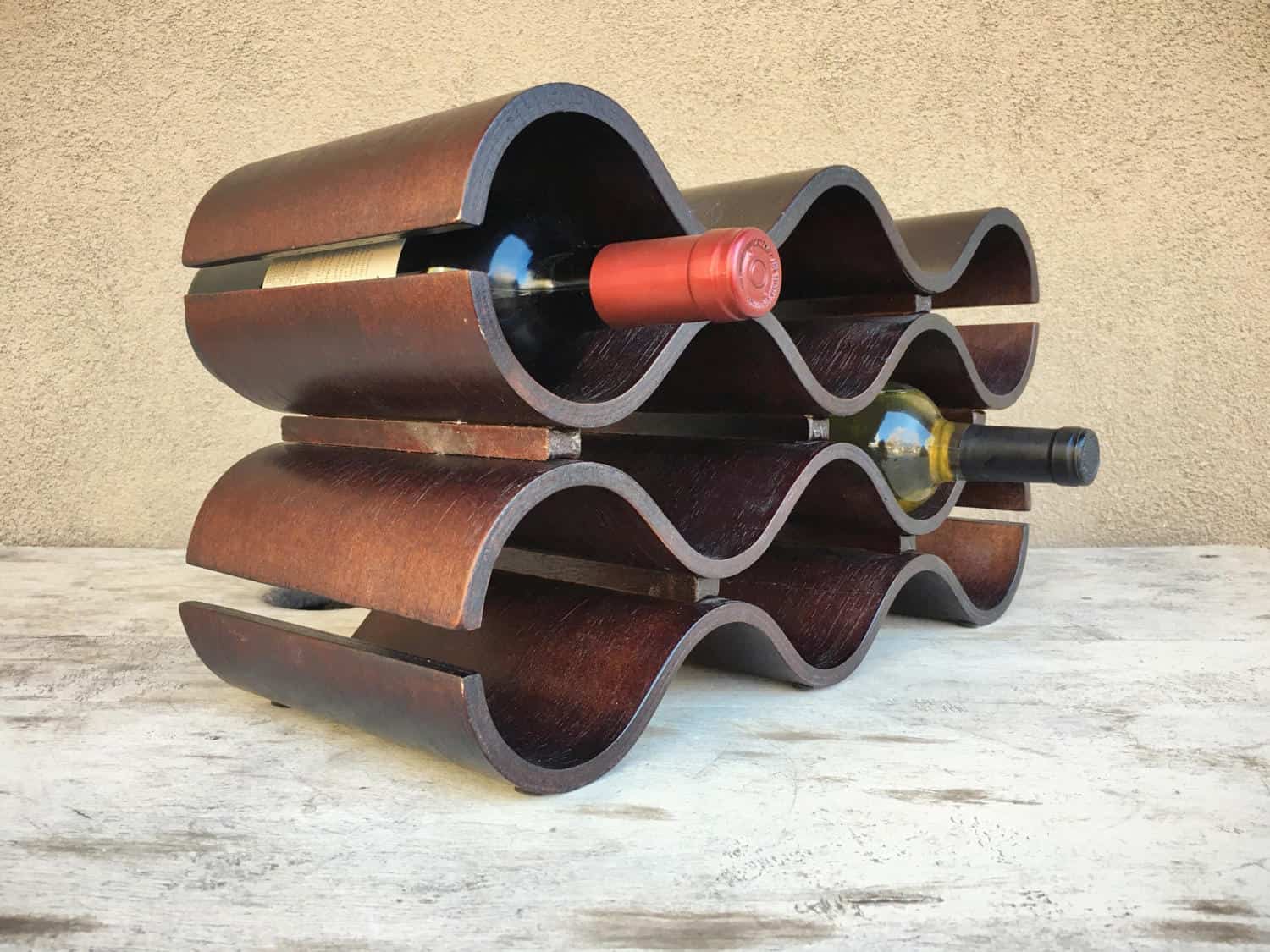 Midcentury Modern bentwood wine rack Midcentury Modern bentwood wine rack