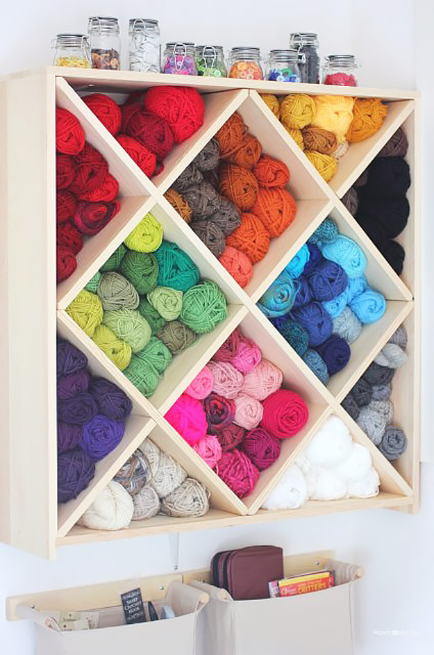 16 Neat DIY Projects For Your Craft Room
