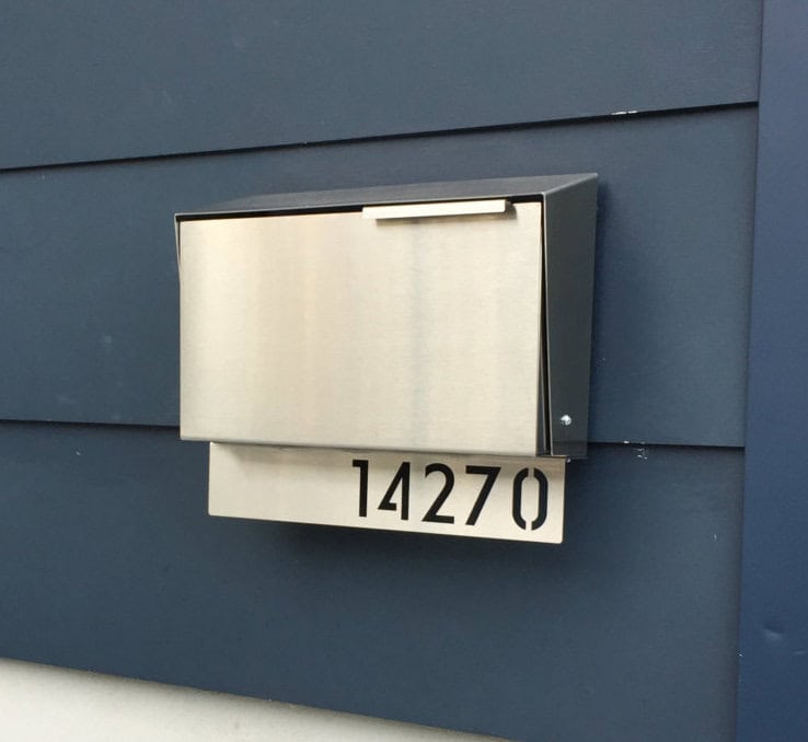 Modern Mailbox Modern Mailbox