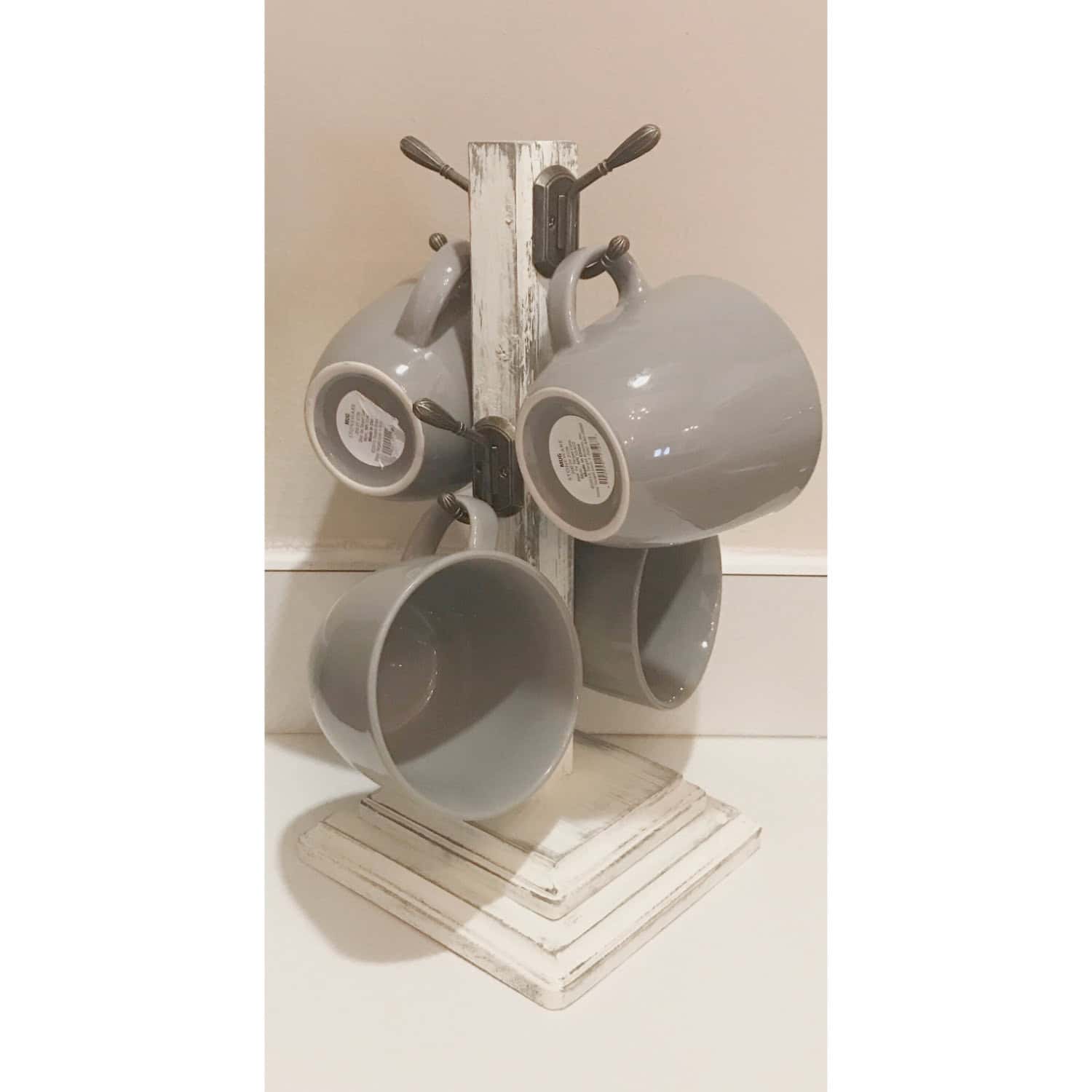 Rustic Coffee Mug Tree Rustic Coffee Mug Tree