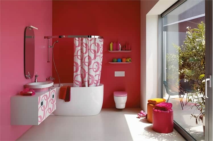 17 Cheerful Ideas To Decorate Functional Colorful Bathroom 17 Cheerful Ideas To Decorate Functional Colorful Bathroom
