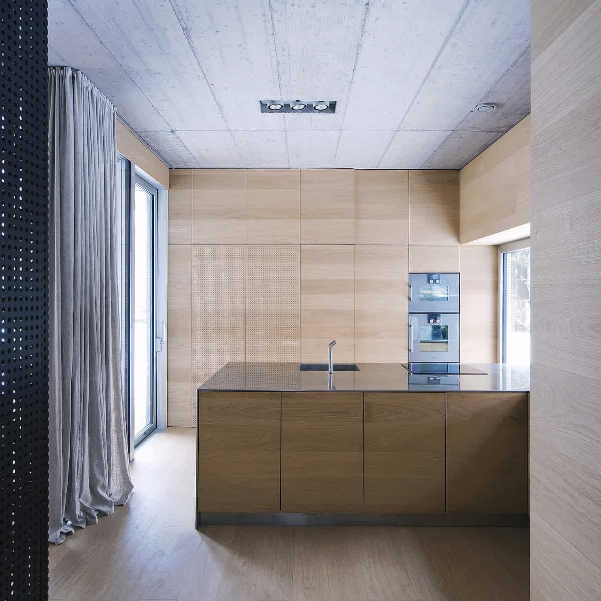 Villa Criss-Cross Envelope by OFIS Architects in Ljubljana, Slovenia Villa Criss-Cross Envelope by OFIS Architects in Ljubljana, Slovenia