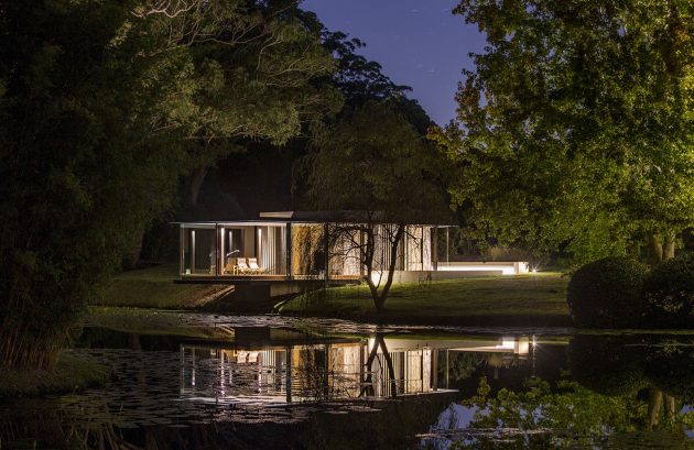 Wirra Willa Pavilion by Matthew Woodward Architecture in Somersby, Australia