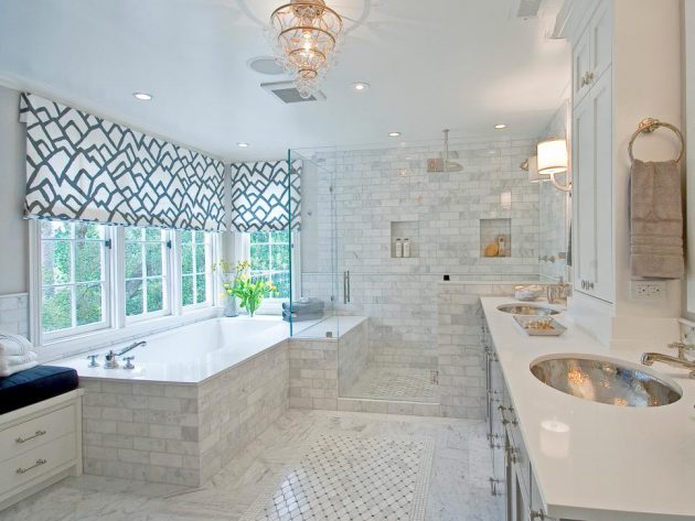 18 Inspirational Ideas For Choosing Properly Bathroom Window Curtains