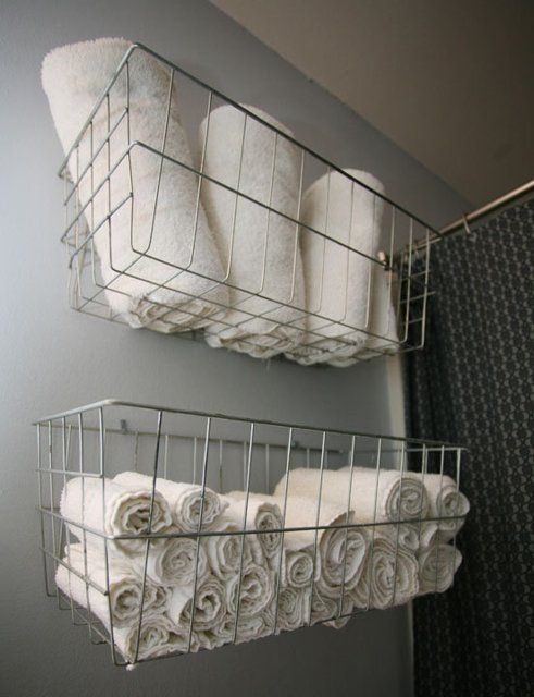 18 DIY Towel Storage Ideas To Easily Organize The Bathroom