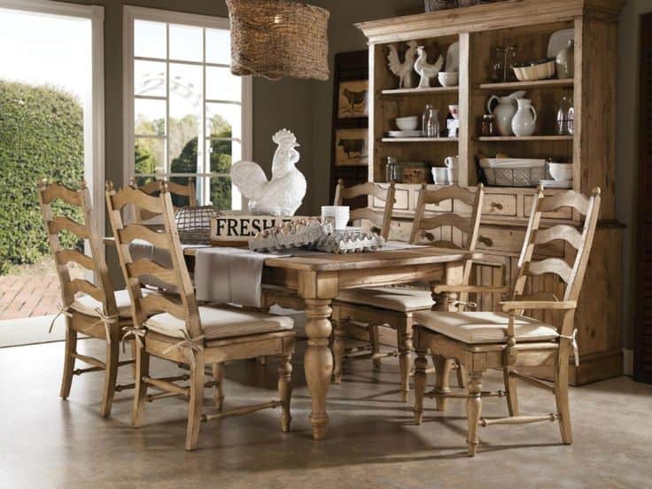 14 Delightful Farmhouse Dining Rooms That Will Catch Your Eye