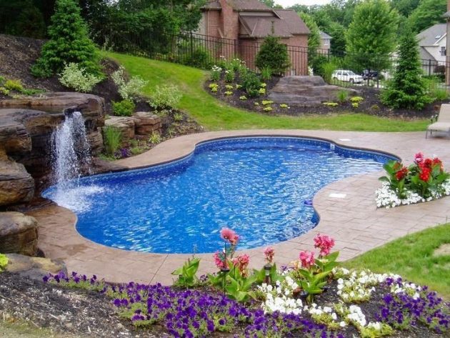 17 Delightful Ideas For Designing Backyard Swimming Pool