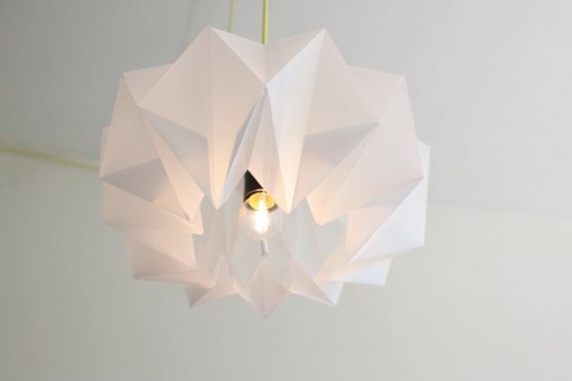17 Low Cost Paper Lamps That You Can Make In Your Free Time