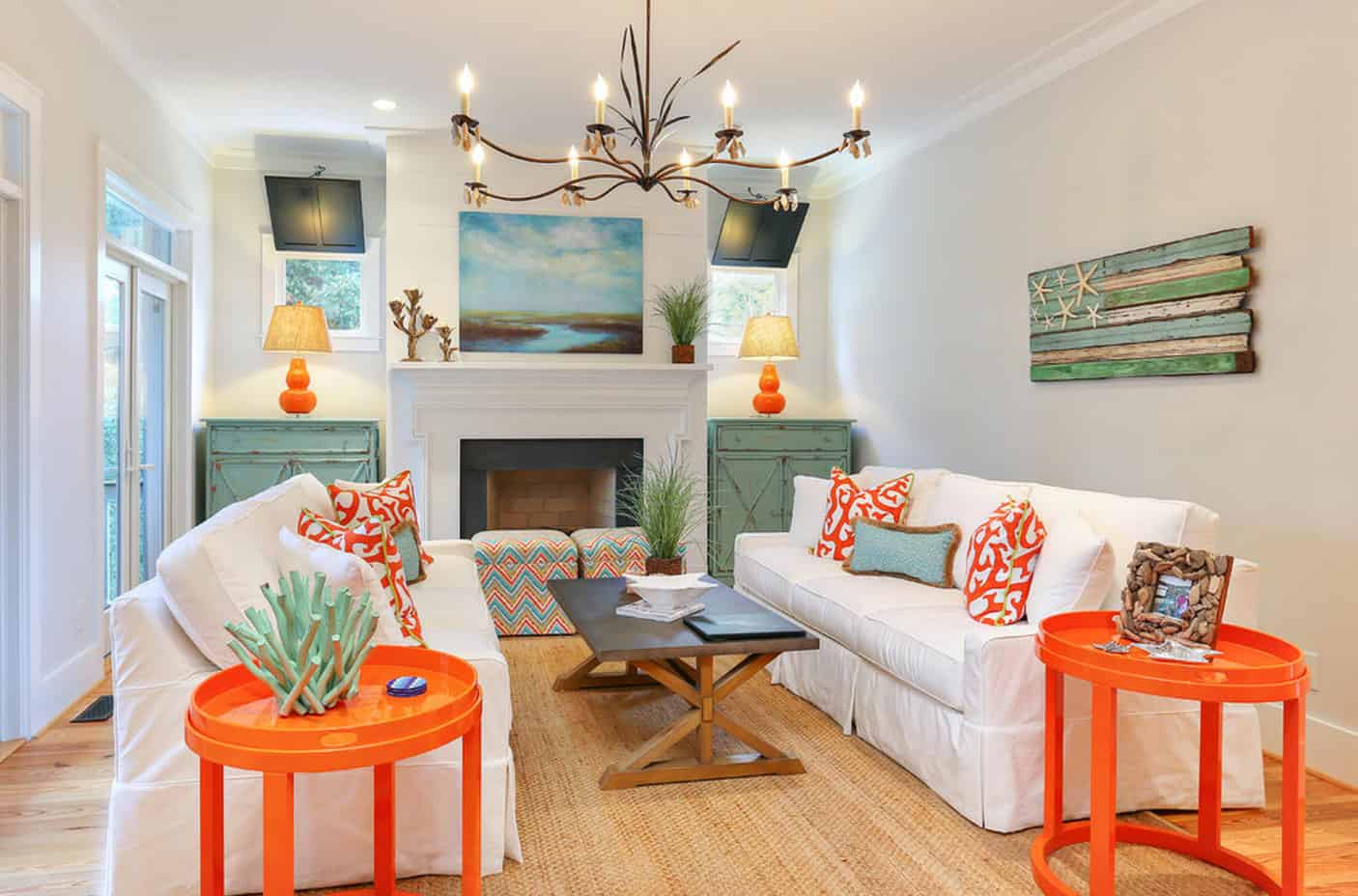 16 Inspirational Ideas For Decorating Beach Themed Living Room