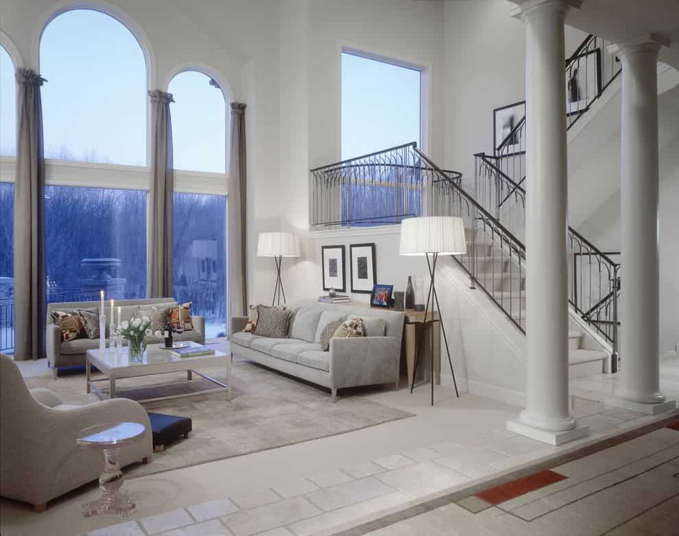 16 Outstanding Ideas For Decorating Living Room With High Ceiling 16 Outstanding Ideas For Decorating Living Room With High Ceiling