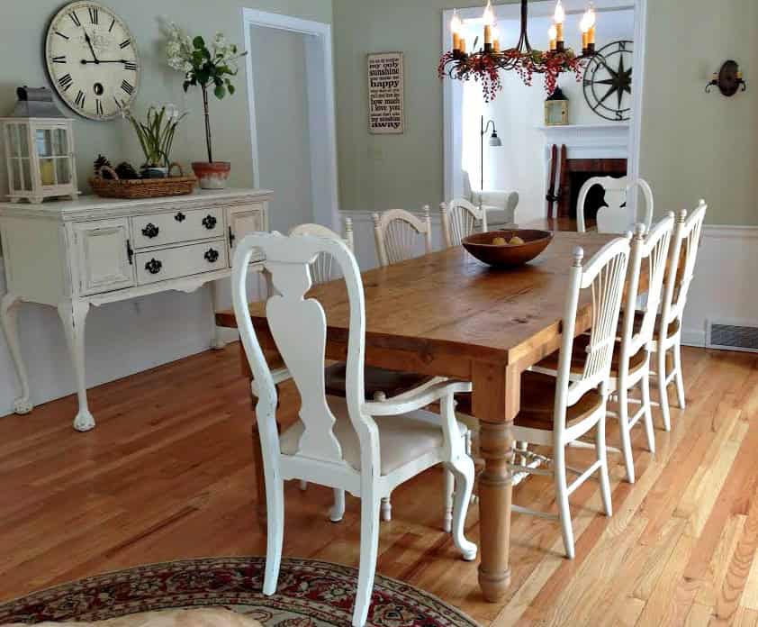 14 Delightful Farmhouse Dining Rooms That Will Catch Your Eye