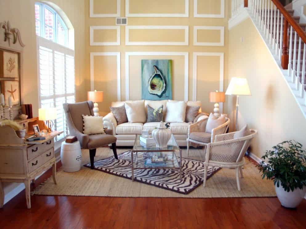 16 Inspirational Ideas For Decorating Beach Themed Living Room