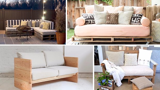 15 Cool DIY Couch Ideas For Indoors And Outdoors