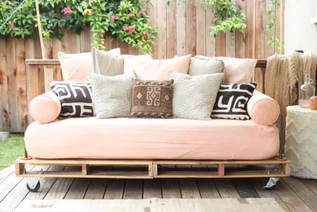 15 Cool DIY Couch Ideas For Indoors And Outdoors
