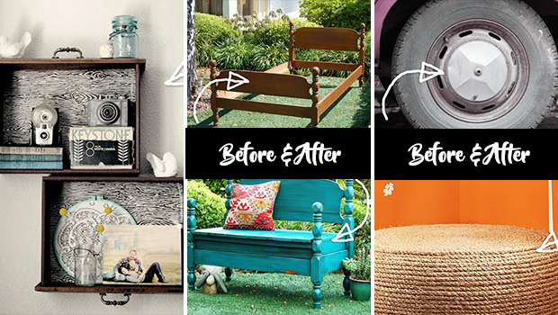 15 Smart DIY Ideas To Repurpose Your Old Furniture
