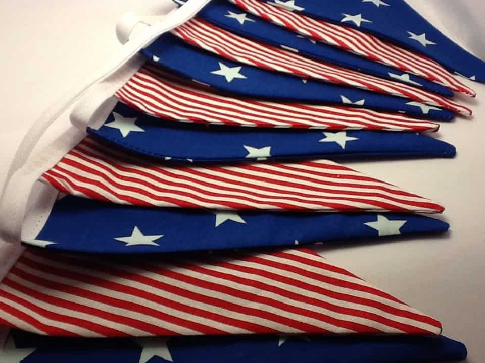 Stars and Stripes Bunting banner Stars and Stripes Bunting banner