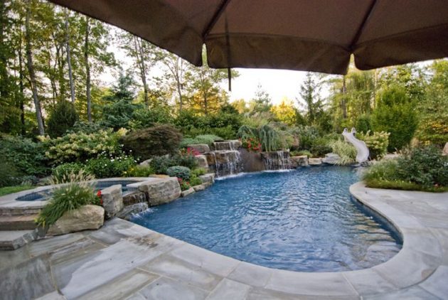 17 Delightful Ideas For Designing Backyard Swimming Pool