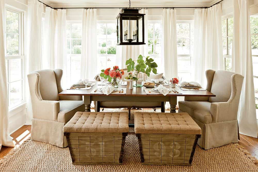 14 Delightful Farmhouse Dining Rooms That Will Catch Your Eye
