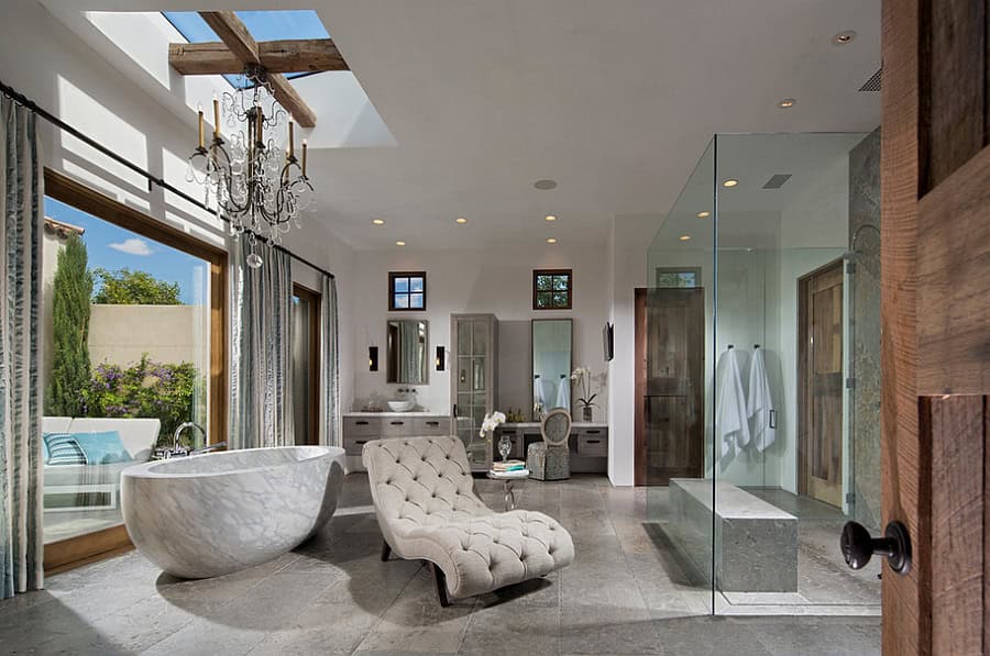 17 Outstanding Ideas For Decorating Bathroom With Skylight 17 Outstanding Ideas For Decorating Bathroom With Skylight