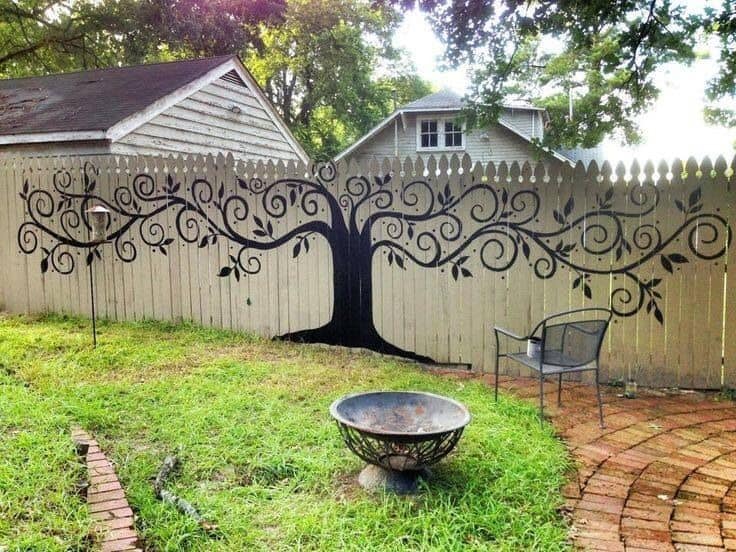 14 Fascinating DIY Ideas For Decorating Garden Fence 14 Fascinating DIY Ideas For Decorating Garden Fence