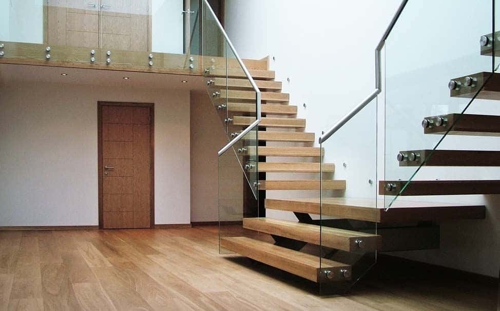 10 Fascinating Wood & Glass Staircase Designs For Elegant Home 10 Fascinating Wood & Glass Staircase Designs For Elegant Home
