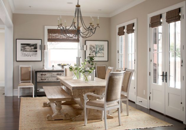 14 Delightful Farmhouse Dining Rooms That Will Catch Your Eye
